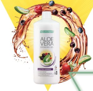 Letní aloe vera drinking gel s Acaí - ochrana kůže před UV zářením - Via Elite